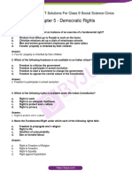 NCERT Solutions Class 9 Social Science Civics Chapter 5 Democratic Rights