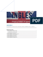 Ingles Lección 1