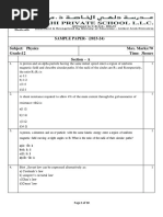 Grade 12 FT Sample Paper 1