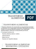 Transtorno Alimentar