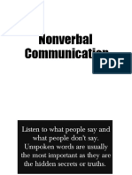 Non Verbal Communication