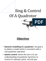 Modelling & Control of A Quadrotor