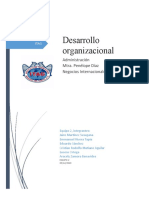 Desarrollo Organizacional