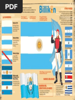 Infografía de La Bandera Argentina