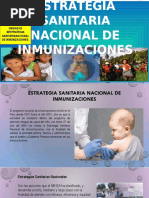 Estrategia Sanitaria Nacional de Inmunizaciones 3 Semana