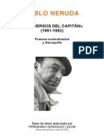 Pablo Neruda. Los Versos Del Capitán PDF