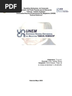 Trabajo de Proyecto UNEM