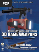 Modeling, UV Mapping, and Texturing 3D Game Weapons (Christian Chang)