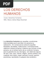 LOS DERECHOS HUMANOS Antecedentes