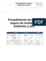 PT-07-Rev. 00 Procedimiento Montaje de Andamio