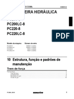 Sistema de Trem de Força - Máquina Komatsu - PC 200