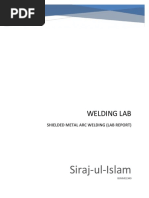 Shielded Metal Arc Welding