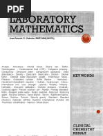 Lecture 1 - Laboratory Mathematics