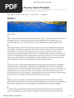 IELTS Reading Practice Test 4 Printable