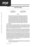 FreDo - Frequency Domain-Based Long-Term Time Series Forecasting