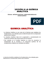 Qumica Analitica - Definición, Clasificación