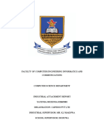 Tatenda Muzenda Attachment Report