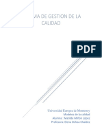 Sistema de Gestion de La Calidad