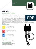 Optimizador Tigo TS4-A-O Hasta 700W - Ficha Técnica