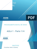 Aula 01 - p1 Processamento de Sinais