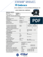 Compresor EGAS90HLR Embraco