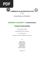 Green University Proposal (Sample Project Proposal STS) - 1