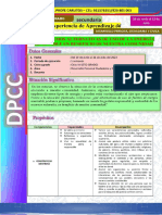 Experiencia de Aprendizaje 04 - 5to Grado - Desarrollo Personal Ciudadania y Civica - 2023 - 00001