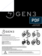 GEN3 ElectricBike OwnersManual EN