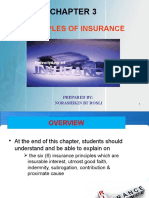 Chapter 3 - Principles of Insurance