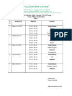 Jadwal Pas Kls 3