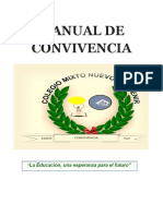 Manual de Convivencia Colegio Mixto Nuevo Porvenir - 2020