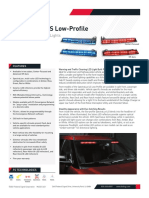 M4333 SpectraLux ILS Low-Profile Light Bar Data Sheet - Fire