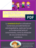 Anestesia Local