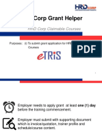 Claimable Courses HRDCorp Grant Helper