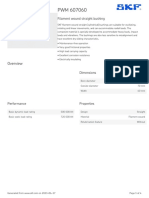 SKF PWM 607060 Specification