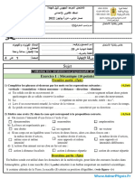 Examen Régional PC Rabat 2022 FR