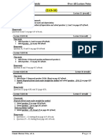 CAF-1 Over All Lecture Notes of Pre Batch (Without Basics)