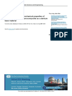 Fatalla, Tukmachi, Jani - 2020 - Assessment of Some Mechanical Properties of PMMAsilicazirconia Nanocomposite As A Denture Base Material