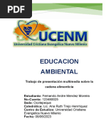 Educacion Ambiental: Evangélica Nuevo Milenio