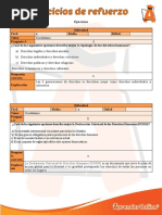 Prueba Inicial Generaciones de Derechos 