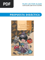 PLAN LECTOR ALGAR CON ALGAR, LEER TE VA A GUSTAR PROPUESTA DIDÁCTICA. Cornelia, Raquel Míguez. La Bruja Holgazana. Dibujos de Mar Blanco