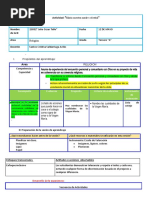 Sesión de Aprendizaje 12 de Mayo RELIGIÓN 2023