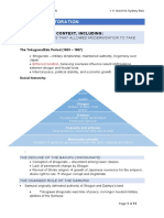 The Meiji Restoration - Notes