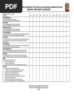 MontlyInspectionChecklist