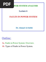 6 - Faults in Power System