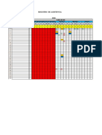 1° Registro de Asistencia Marzo-Abril-Mayo