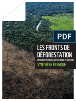 Synthese Fronts Deforestation Moteurs Et Reponses Dans Un Monde en Mutation WWF