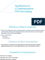 1 Intro To Data Communication