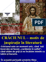 Clasa A VI A - Rel - Ort - Craciunul in Literatura Romana - Prezentare