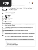 Avaliação de E-Commerce e Marketing Digital